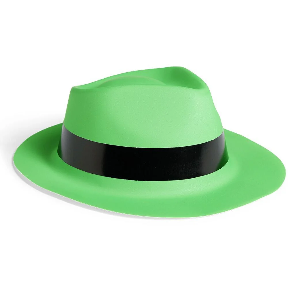 Chapeau fantaisie plastique flashy