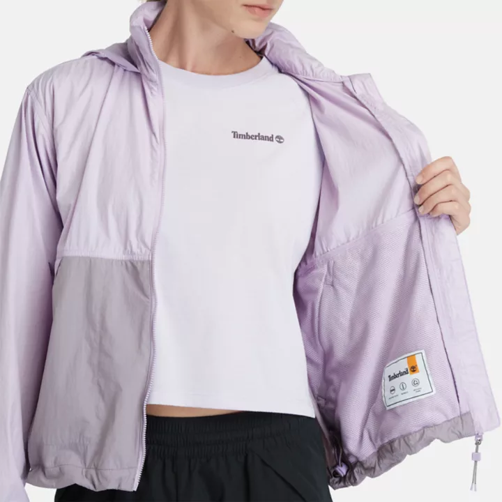 Coupe-vent anti-UV pour femme en violet