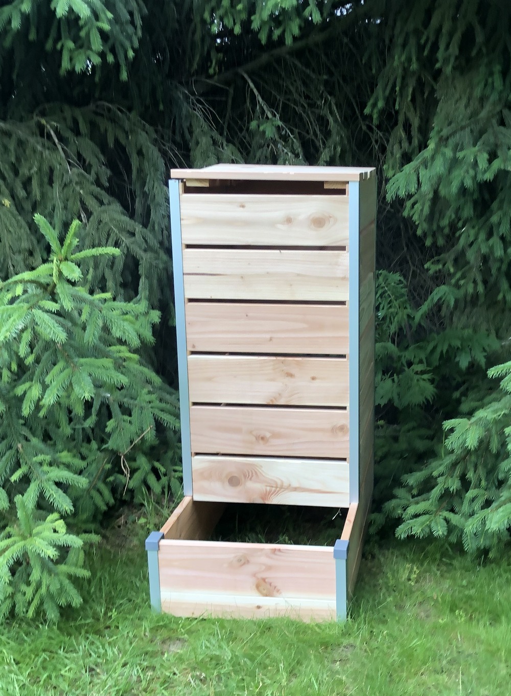 Composteur à acces direct Design 209l - l80 x l45 x h95