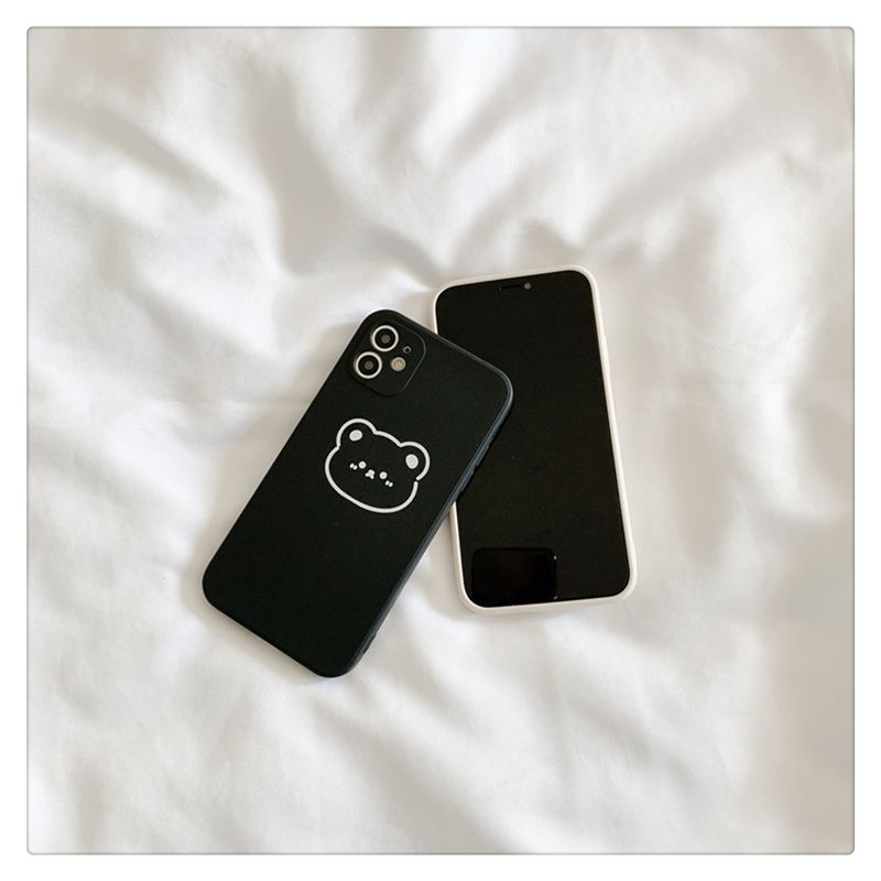 Muniepolis - Bear telefoonhoesje - iPhone 12 Pro Max / 12 Pro / 12 / 12 mini / 11 Pro Max / 11 Pro / 11 / SE / XS Max / XS / XR / X / SE 2 / 8 / 8 Plus / 7 / 7 Plus