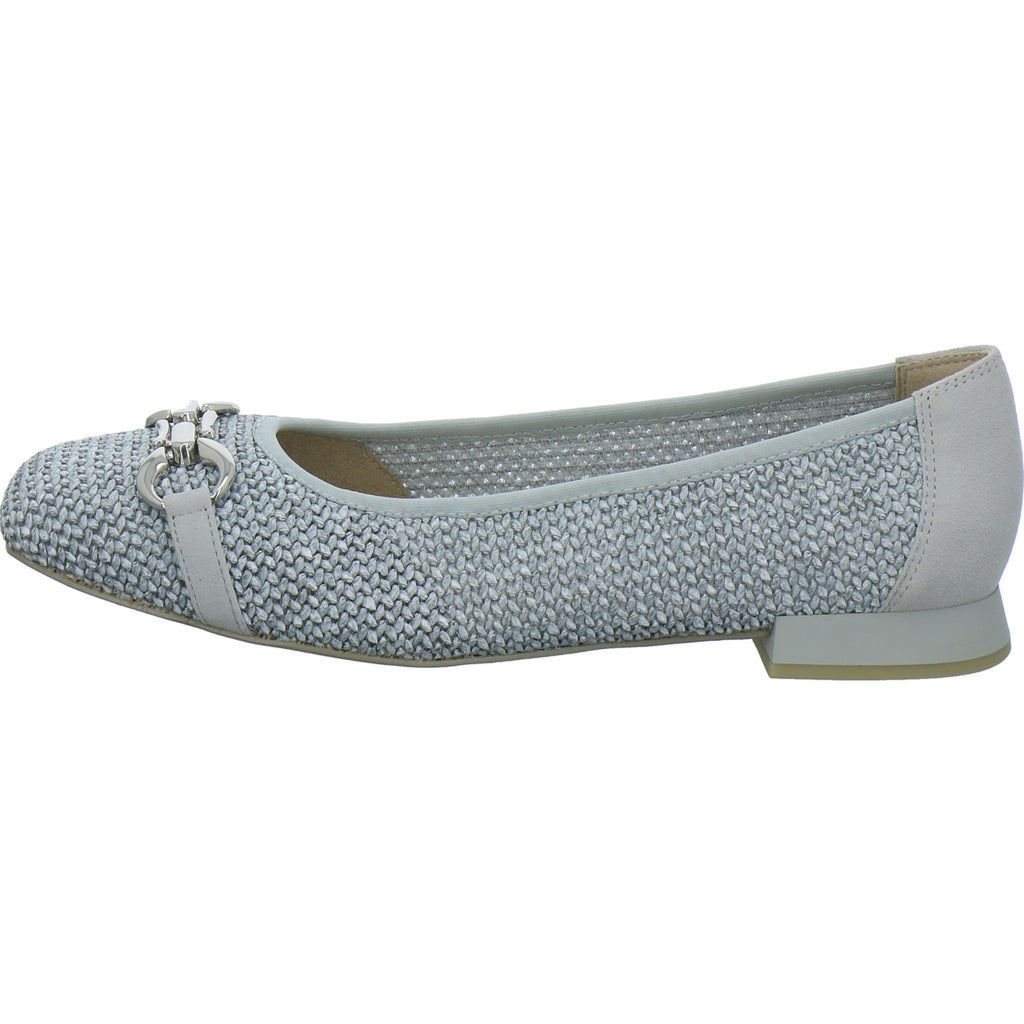 Caprice Ballerina u. Pumps Damen Hellblau