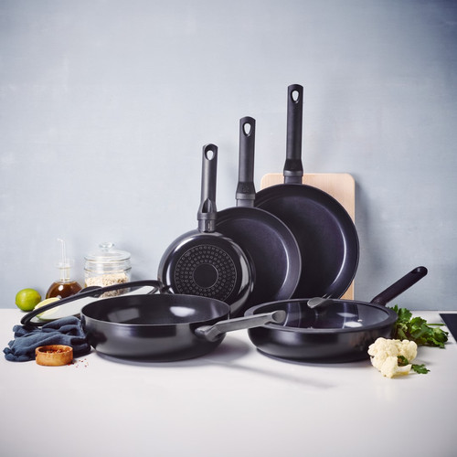 BK Enjoy Koekenpannenset 24 + 28 cm zwart