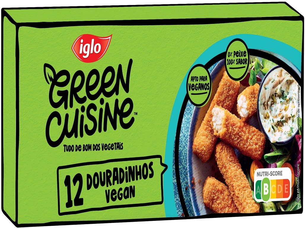 DOURADINHOS IGLO GREEN CUISINE VEGAN 12UN 336G