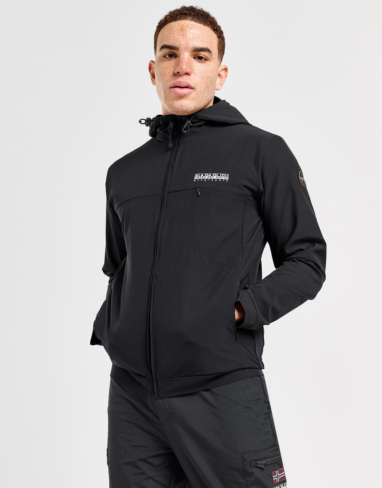 Napapijri Sweat à Capuche Zippé Balkas Zippé Homme