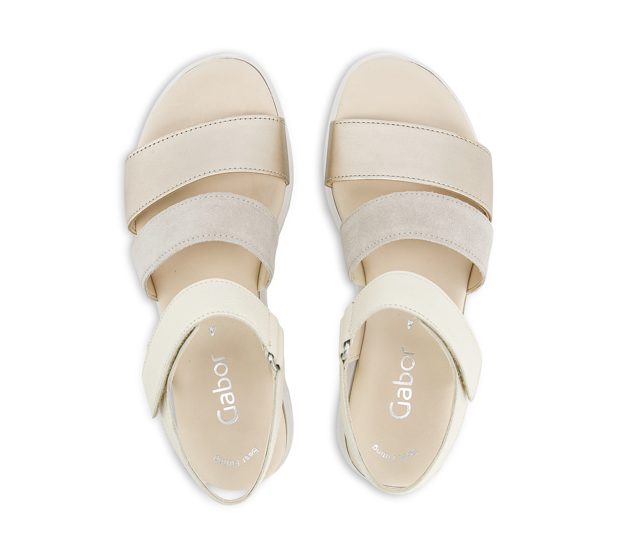 Gabor Riemchensandalen beige/taupe