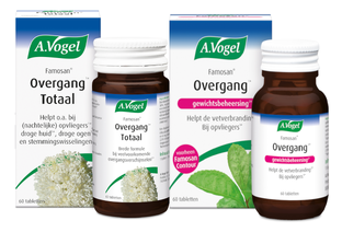 A.Vogel Famosan Overgang Totaal Tabletten 60ST   Overgang Gewichtsbeheersing* Tabletten 60TB Combiverpakking 2ST