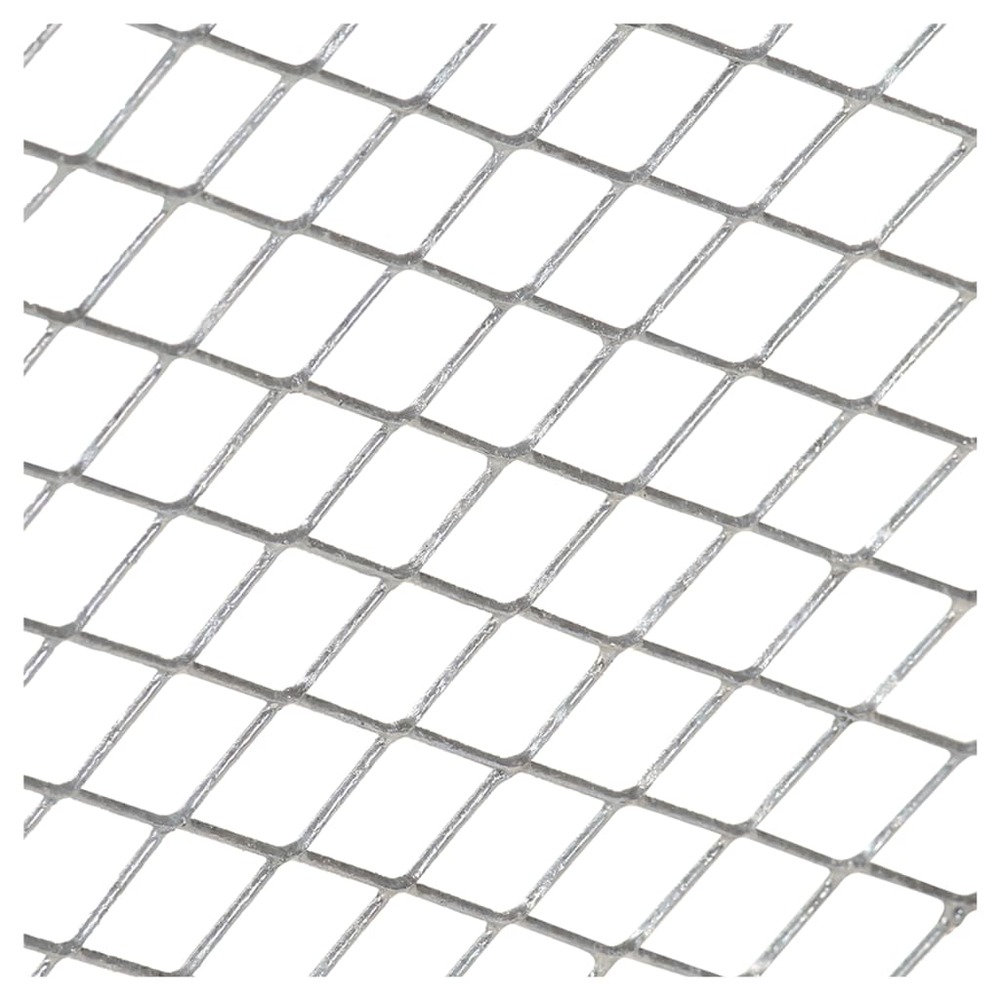 Composteur de jardin 85x85x70 cm fer galvanisé
