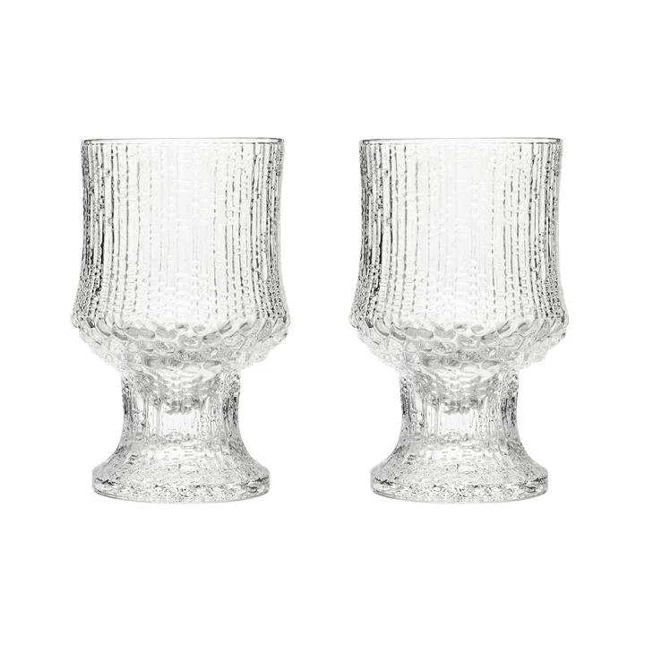 Iittala - Ultima Thule Rotweinglas mit Fuss 23 cl (2er-Set)