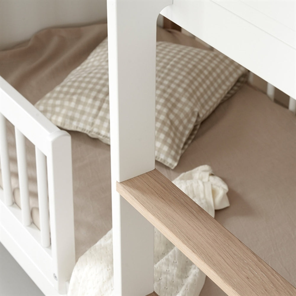 Køb Oliver Furniture Wood Mini+ Køjeseng Hvid/Eg