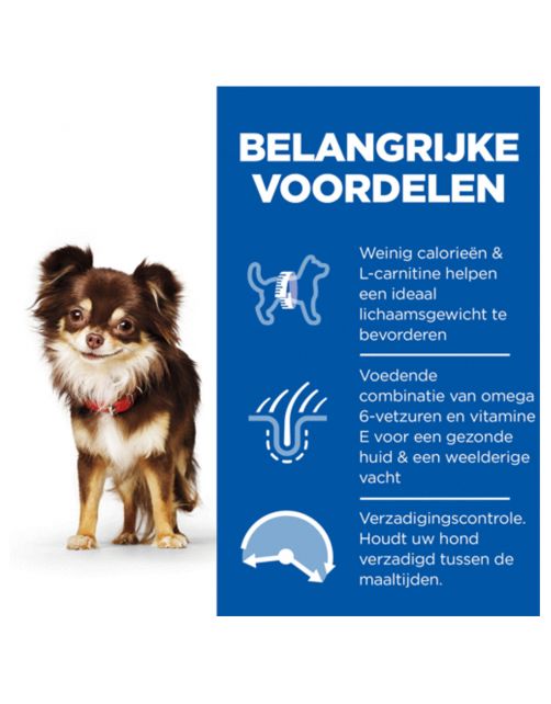 Hill's Canine Adult Light Small&Mini Breed Kip - Hondenvoer