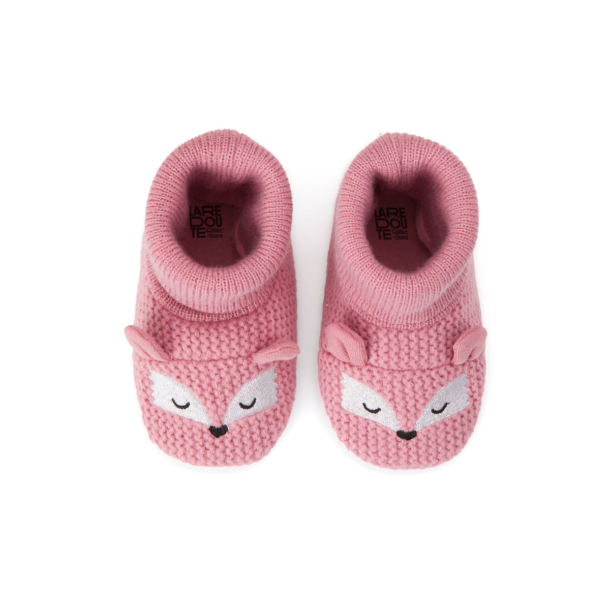 COLEÇÕES LA REDOUTE<br>Pantufas com pneus, cabeça de raposa