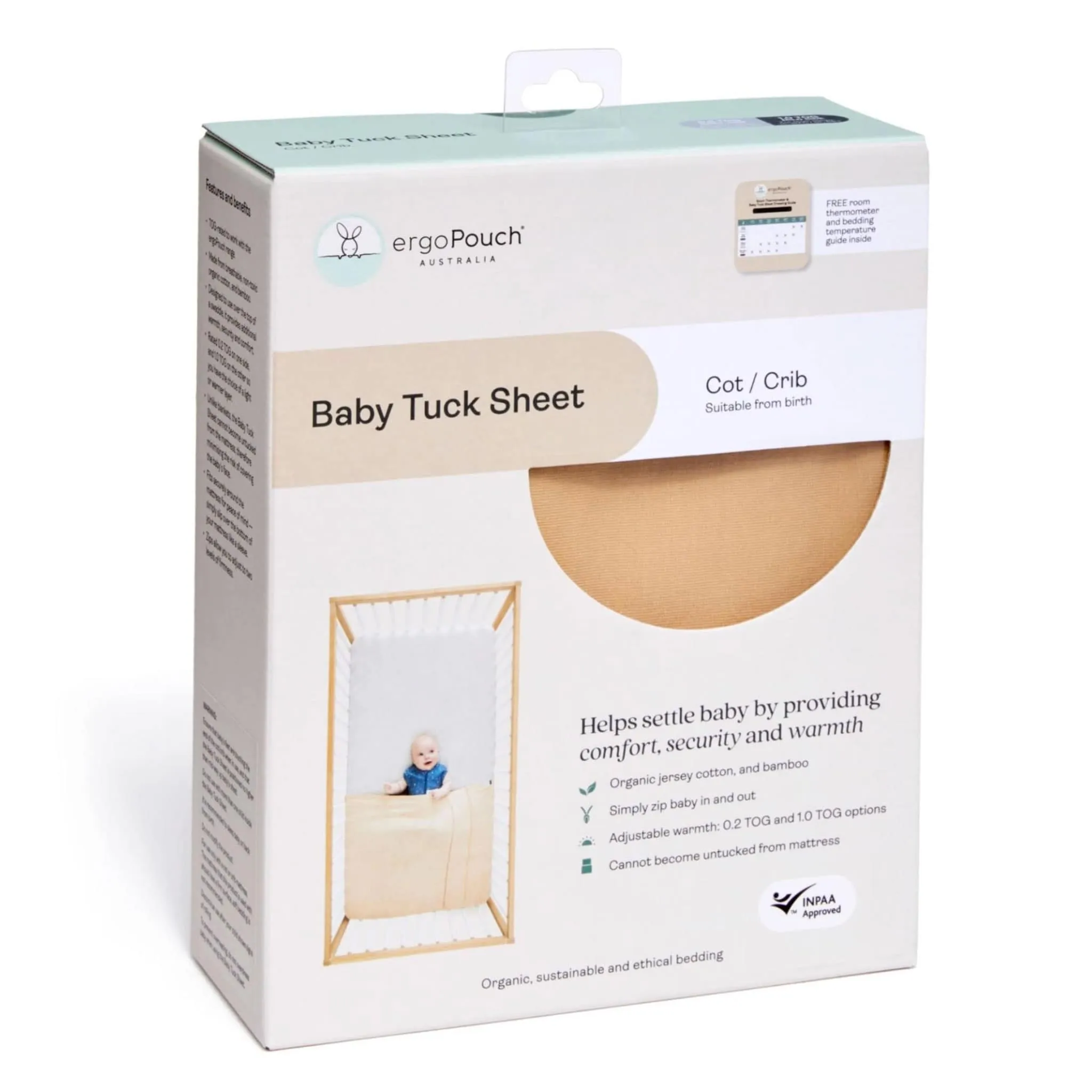 ErgoPouch Sac pour Couchette - Rouille 0.2-1 TOG