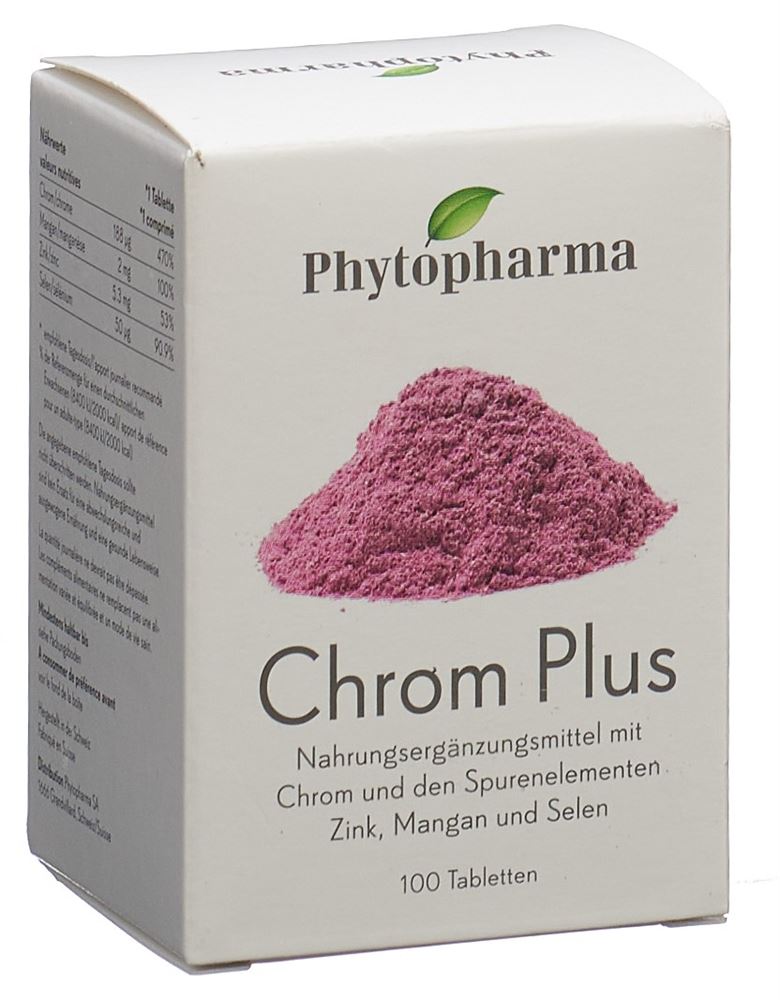 PHYTOPHARMA Chrom Plus Tabl 100 Stk