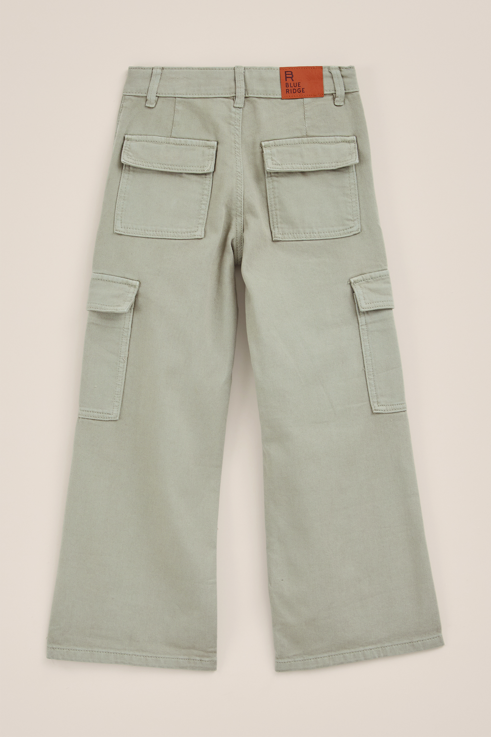 Meisjes cargobroek Blue Ridge Pastelgroen