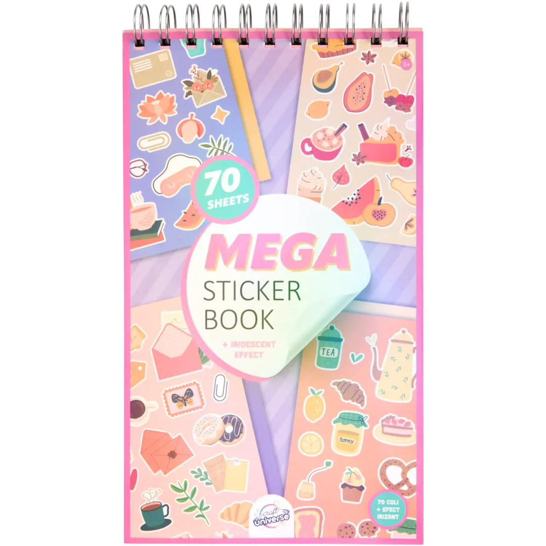 Craft Universe XL-stickerboek 70 vel | diverse varianten