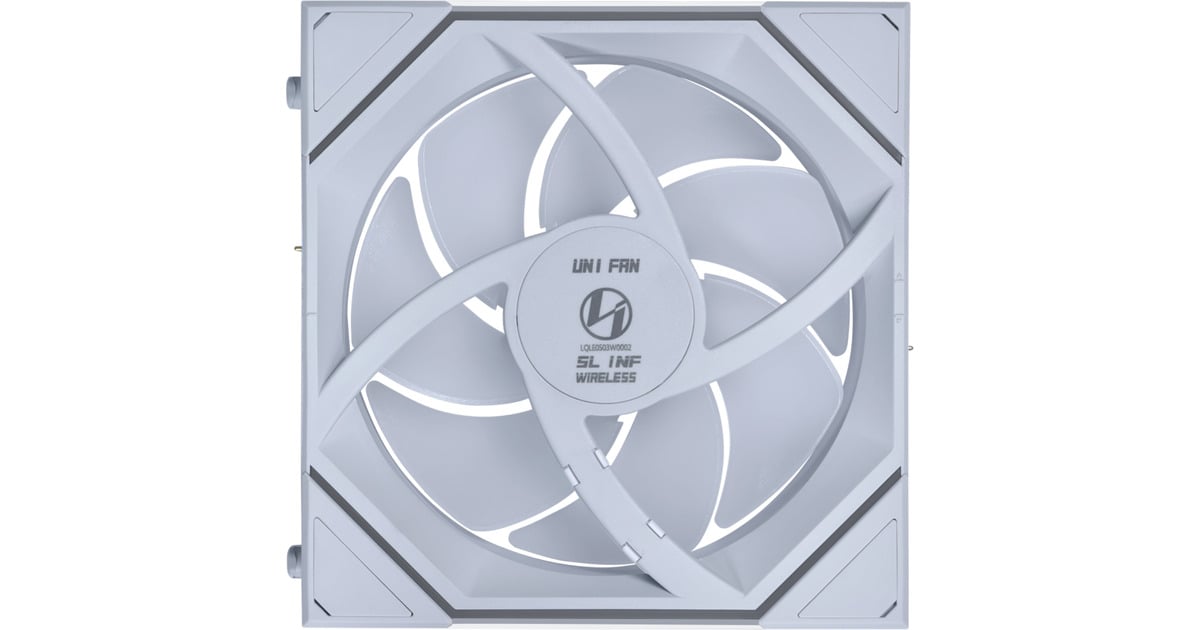 Lian LiUNI FAN SL-INFINITY 120 Wireless RGB case fan  (Wit, 120 x 122 x 28 mm, PWM)
