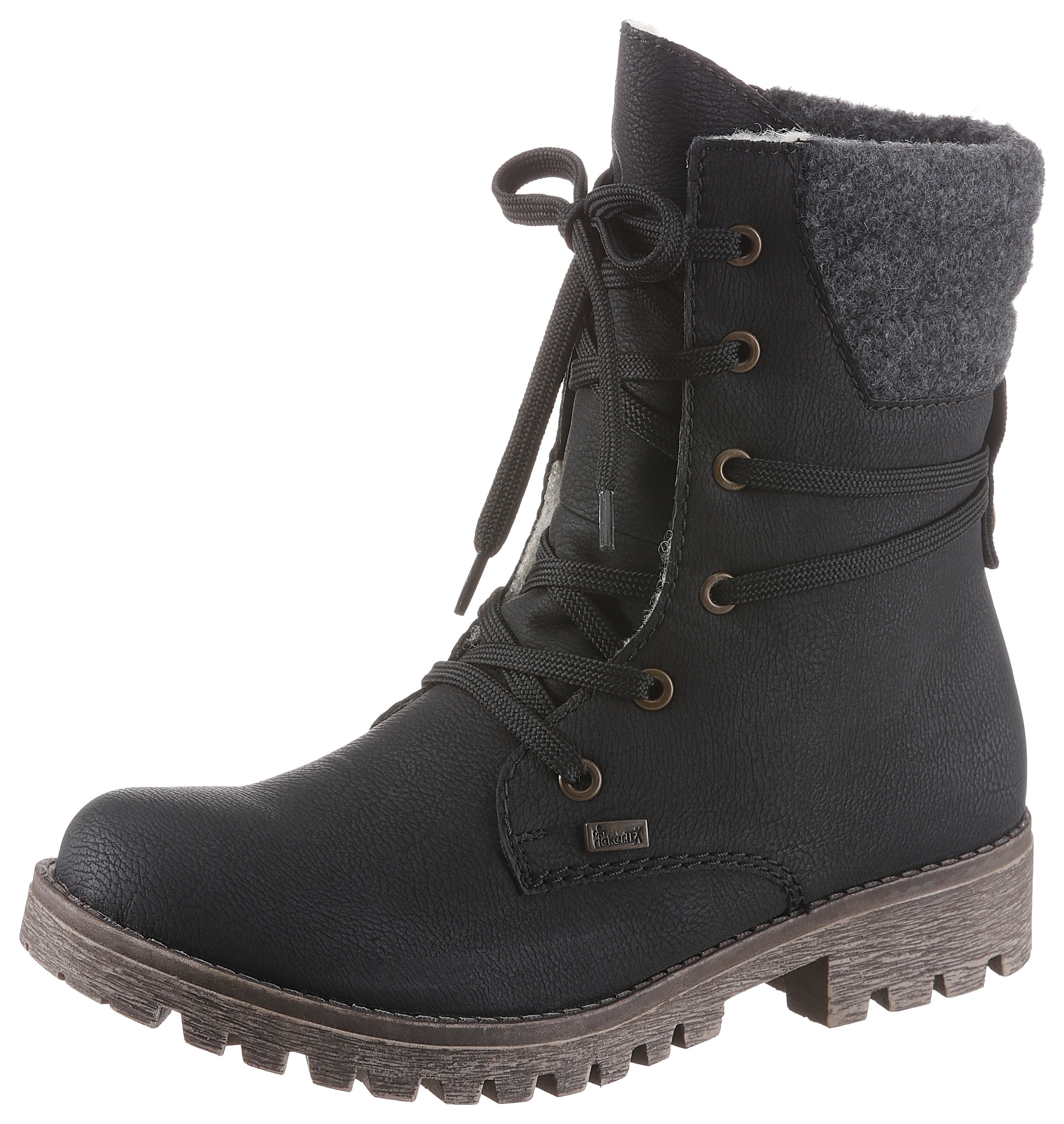 Rieker Winterboots  , Outdoorboots, Winterstiefelette, Profilsohle, mit TEX-Membran