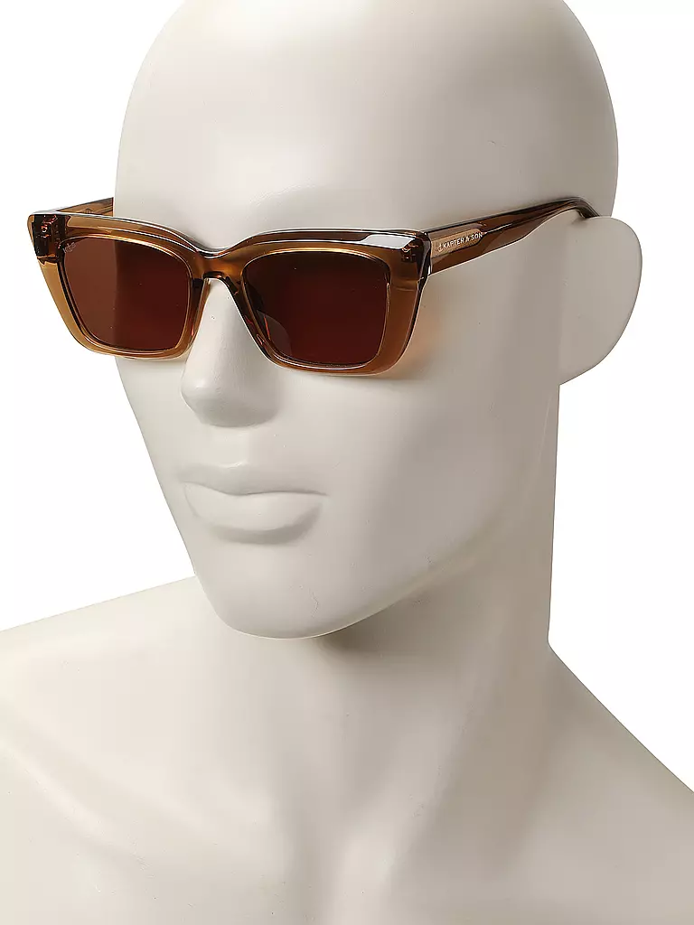 KAPTEN & SON Sonnenbrille  CASSIS hellbraun