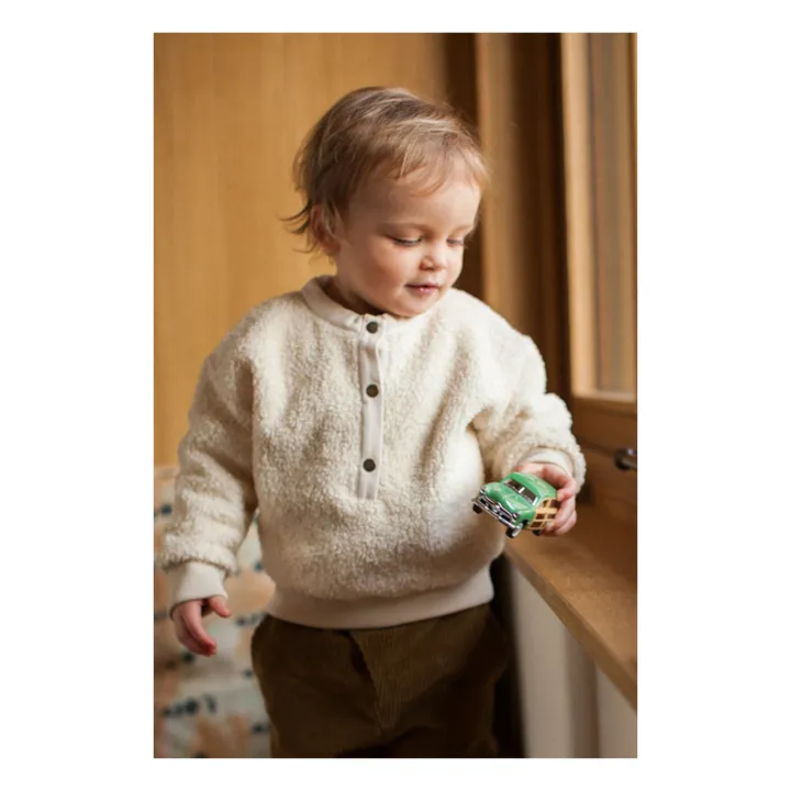 Marlot Paris Sweat Façon Fourrure Joe | Ecru