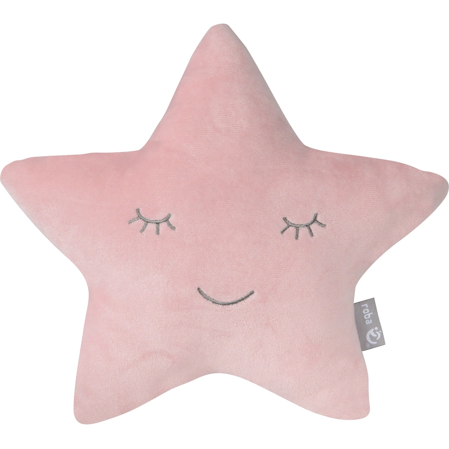 roba Kuschel-und Dekokissen Stern Style rosa