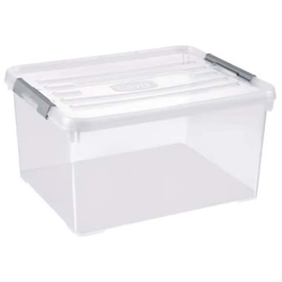 Curver Handy  Opbergbox - 35L - 3 stuks - Transparant met deksel