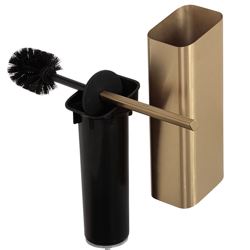 Geesa Shift toiletborstel met houder goud geborsteld