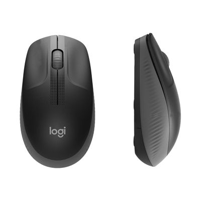 Logitech M190 - souris sans fil - gris foncé