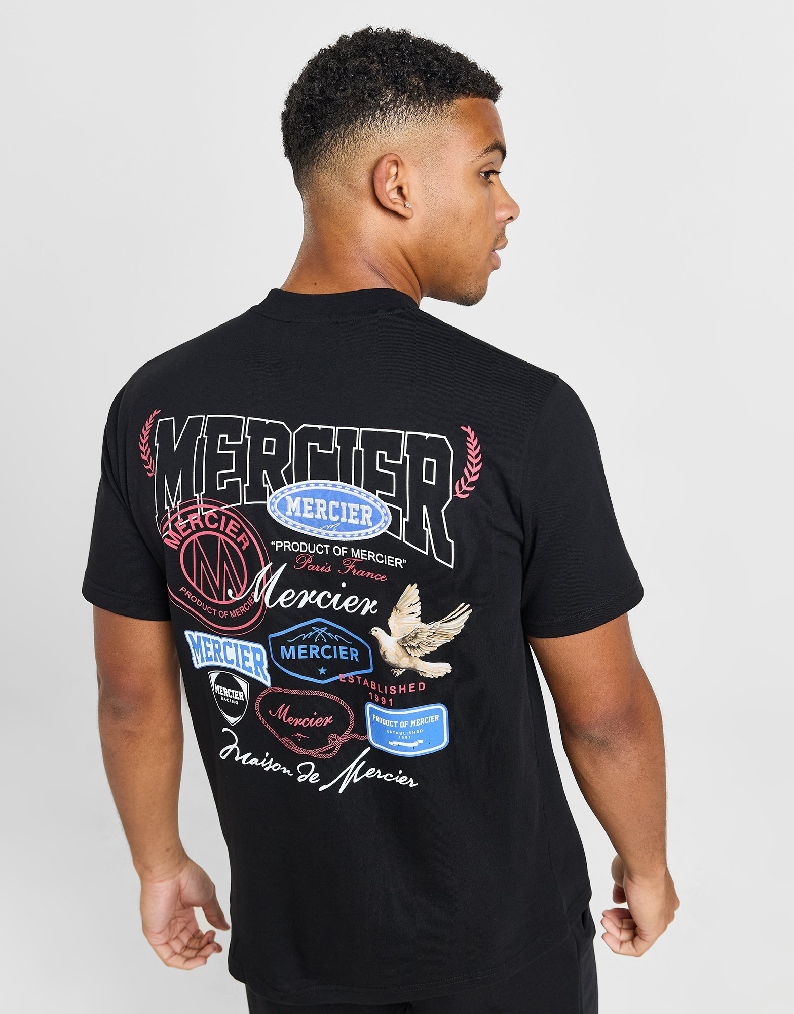 MERCIER T-shirt Multi Tour Homme
