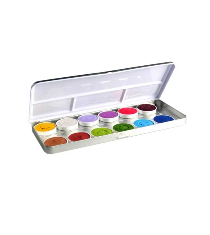 Superstar -  Paleta de 12 Aquacolors para rosto e corpo Fairy-Tales and Animals by Jennifer Parker