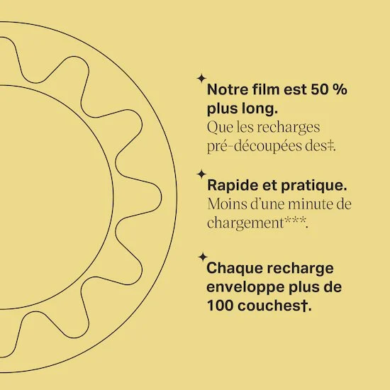 Recharges Twist & Click pour poubelles à couches   x3   de               Tommee Tippee