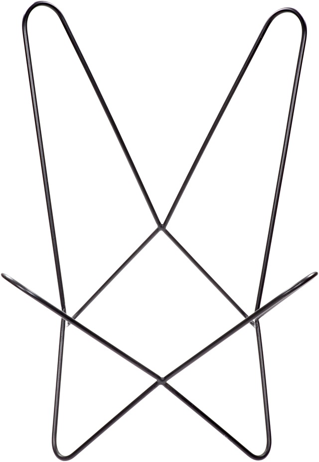 Kayoom 4-Fussstuhl »Schmetterling Stuhl Pablo, Schmetterlingsstuhl aus Leder« () 1 Stk.pflegeleicht, hochwertig, hochwertig verarbeitet, hoher Sitzkomfort