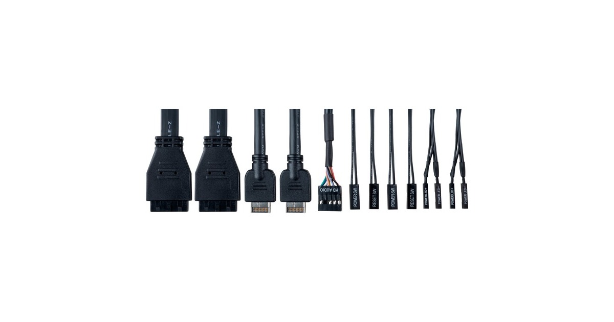 CorsairObsidian 1000D big tower behuizing  (Zwart | 4x USB-A | 2x USB-C | Window)