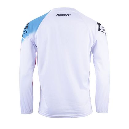 Maillot cross Kenny FORCE KID - Blanc / Multicolore