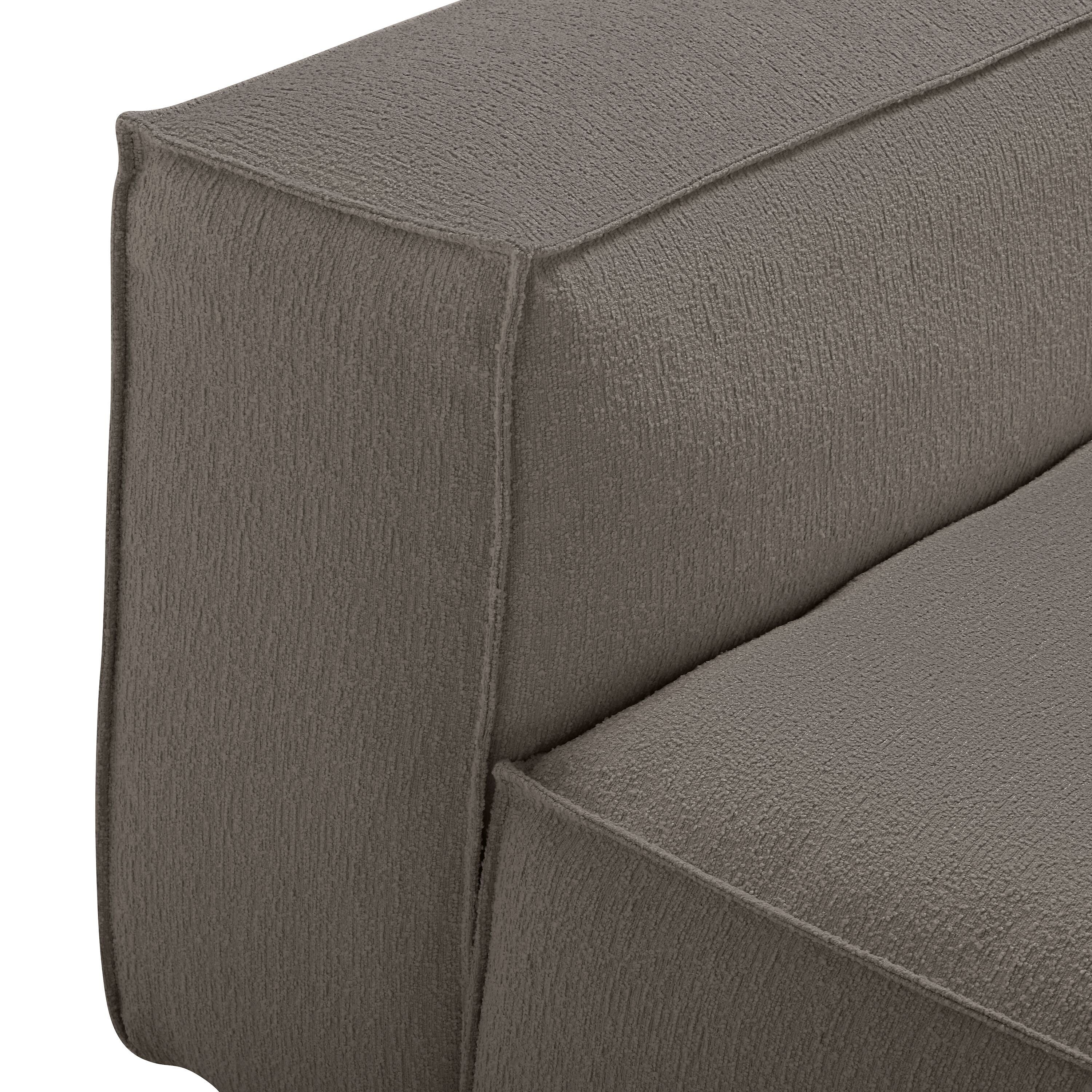 MOOD Ecksofa - Grau / B: 291.0 cm x T: 168.0 cm x H: 65.0 cm