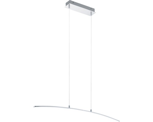 LED hanglamp 14W 1400 lm 3000K HxL 100x90 cm chroom/wit