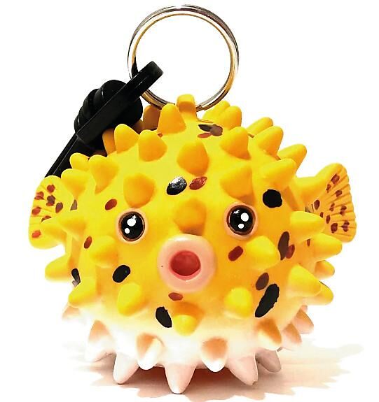 BEST DIVERS - PORTE OCTOPUS POISSON GLOBE AVEC EPINE
