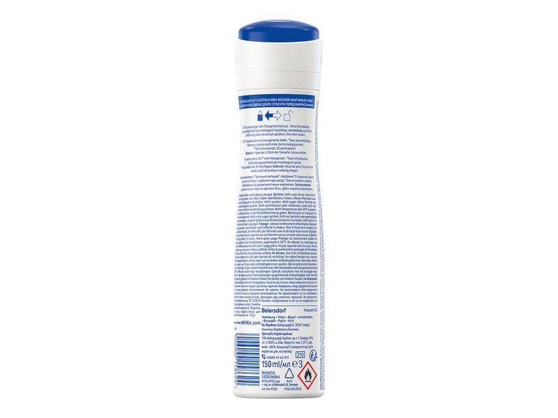 NIVEA Deo Spray Tropical Sunrise Female 150 ml Deodorant Spray zum Schutz vor unangenehmem Körpergeruch