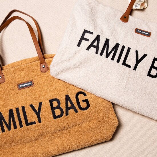 Teddy Family Bag   Ecru        de               Childhome