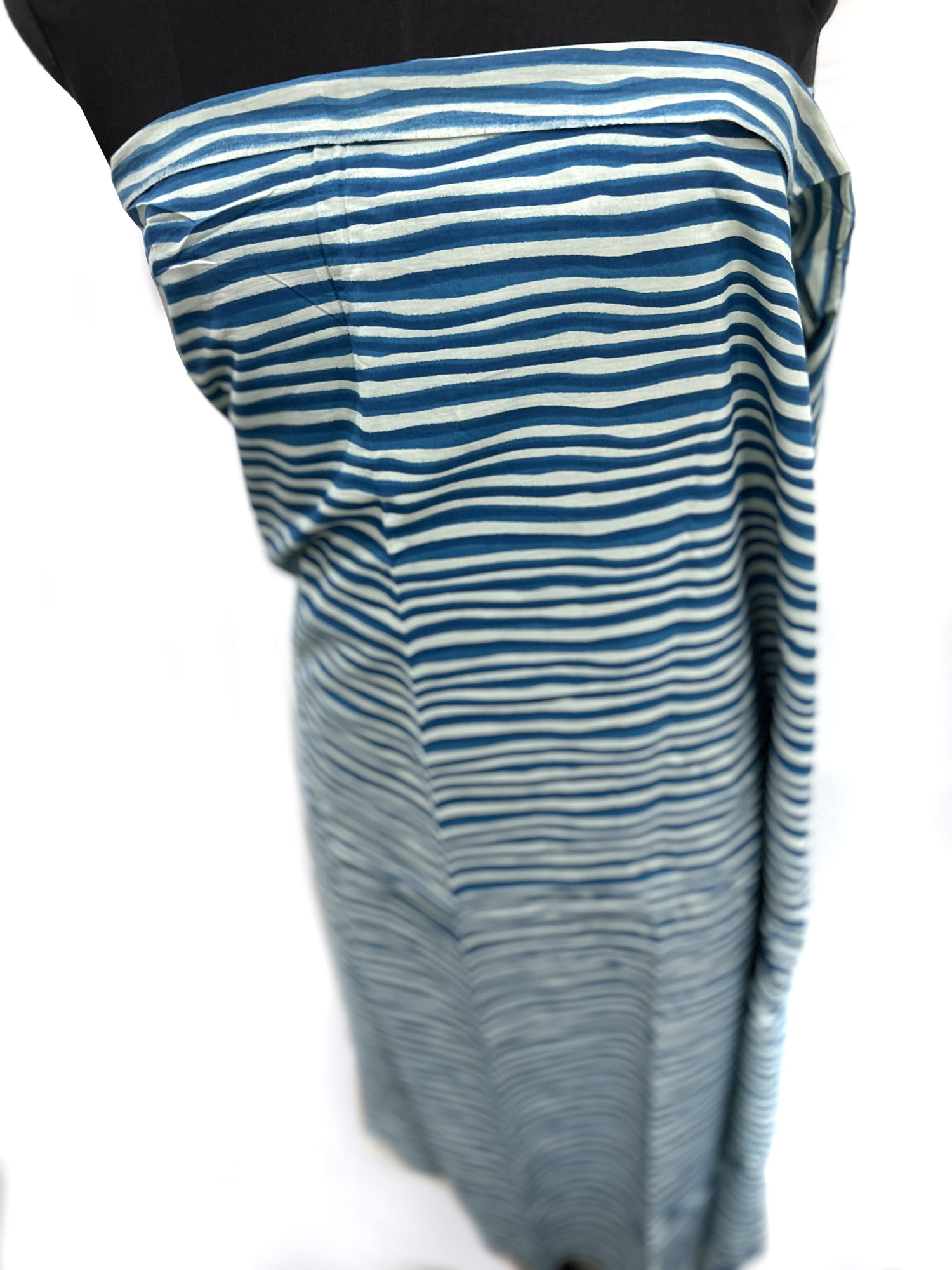 Sarong 'Amba' blau-weiß, B 200 cm, L 100 cm günstig bestellen