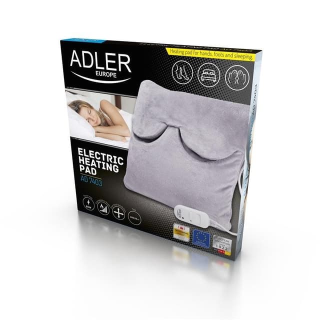Adler AD 7403 Elektrisk varmepude, Grå