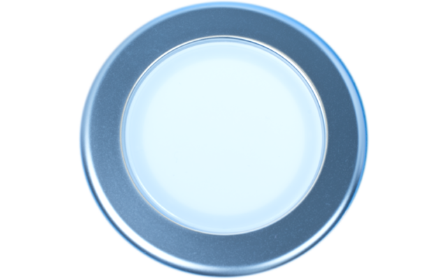 Einbauspot Vega 75, 6SMD, Opalglas, mit Touch-Schalter