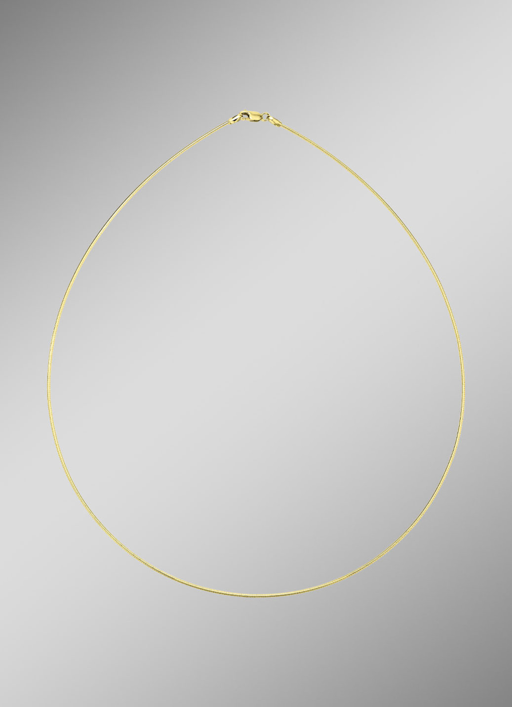 Hochwertiger Omega-Halsreif aus Gold 585/- fein