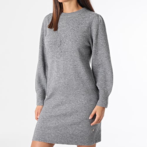 Robe Pull Femme Marinette P219W Gris Chiné