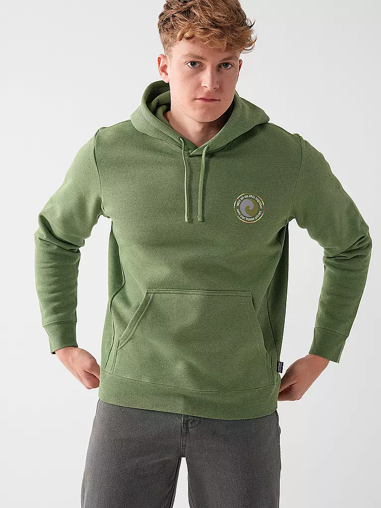 PATAGONIA Kapuzensweater - Hoodie UNITY FITZ UPRISAL H dunkelgrün