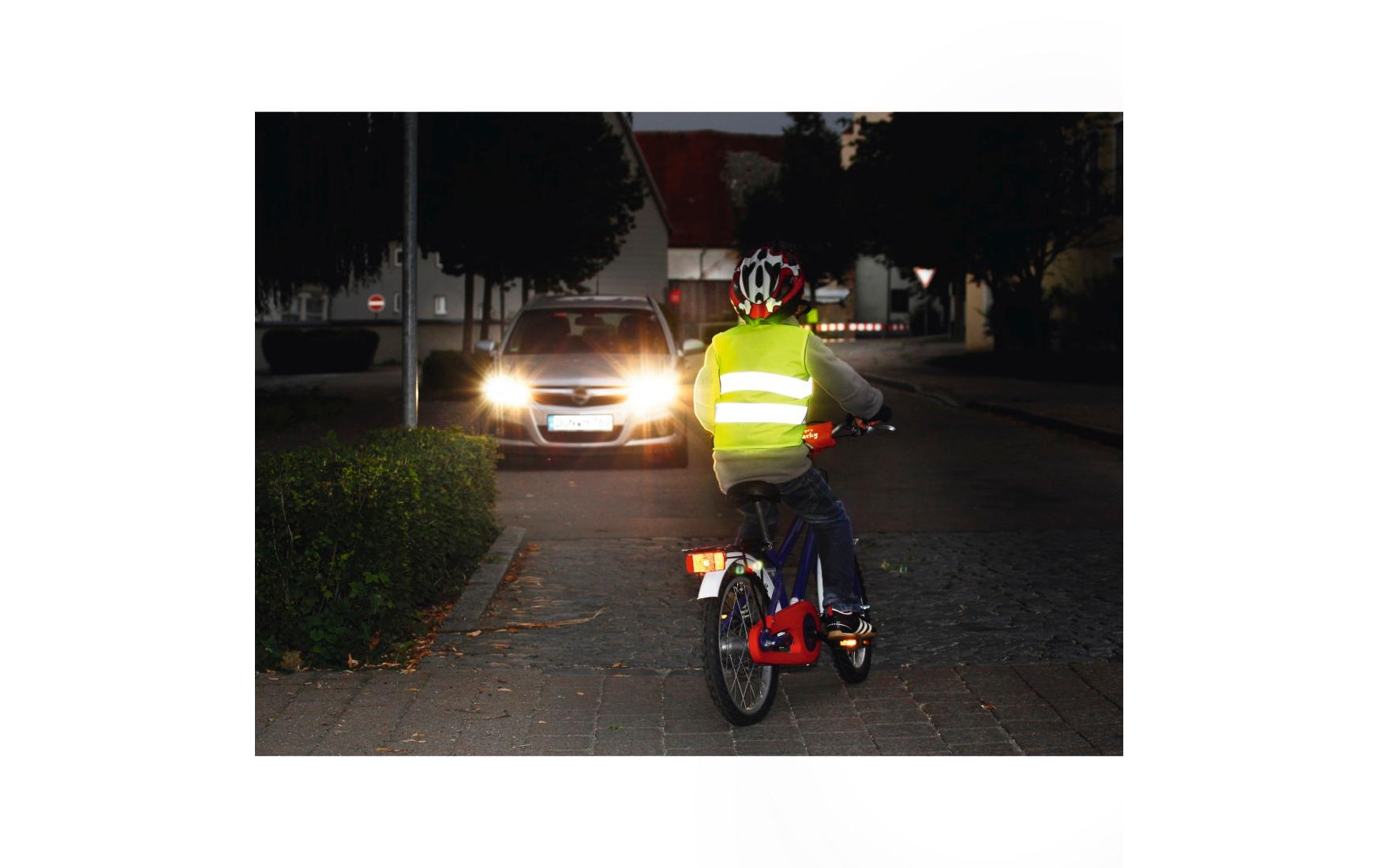 Reflexweste Automotive NeongelbKinder-Warnweste