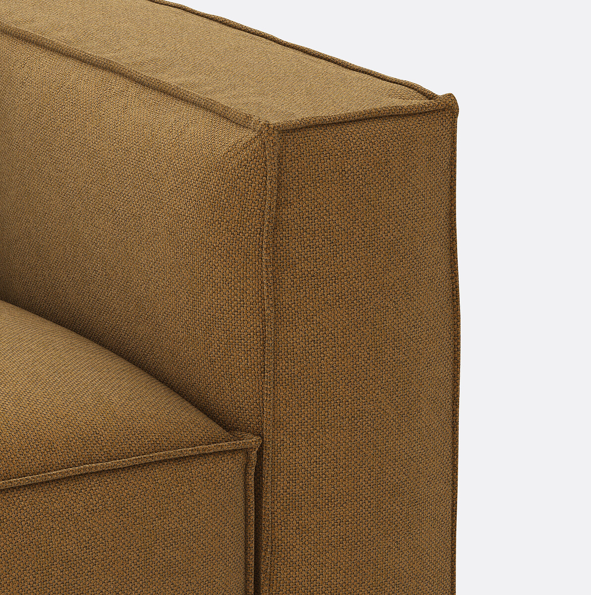 LA REDOUTE INTERIEURS<br>Banco modular, 3 espinhas, tecido texturizado, Seven