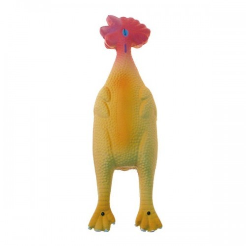 Galinha de látex bege