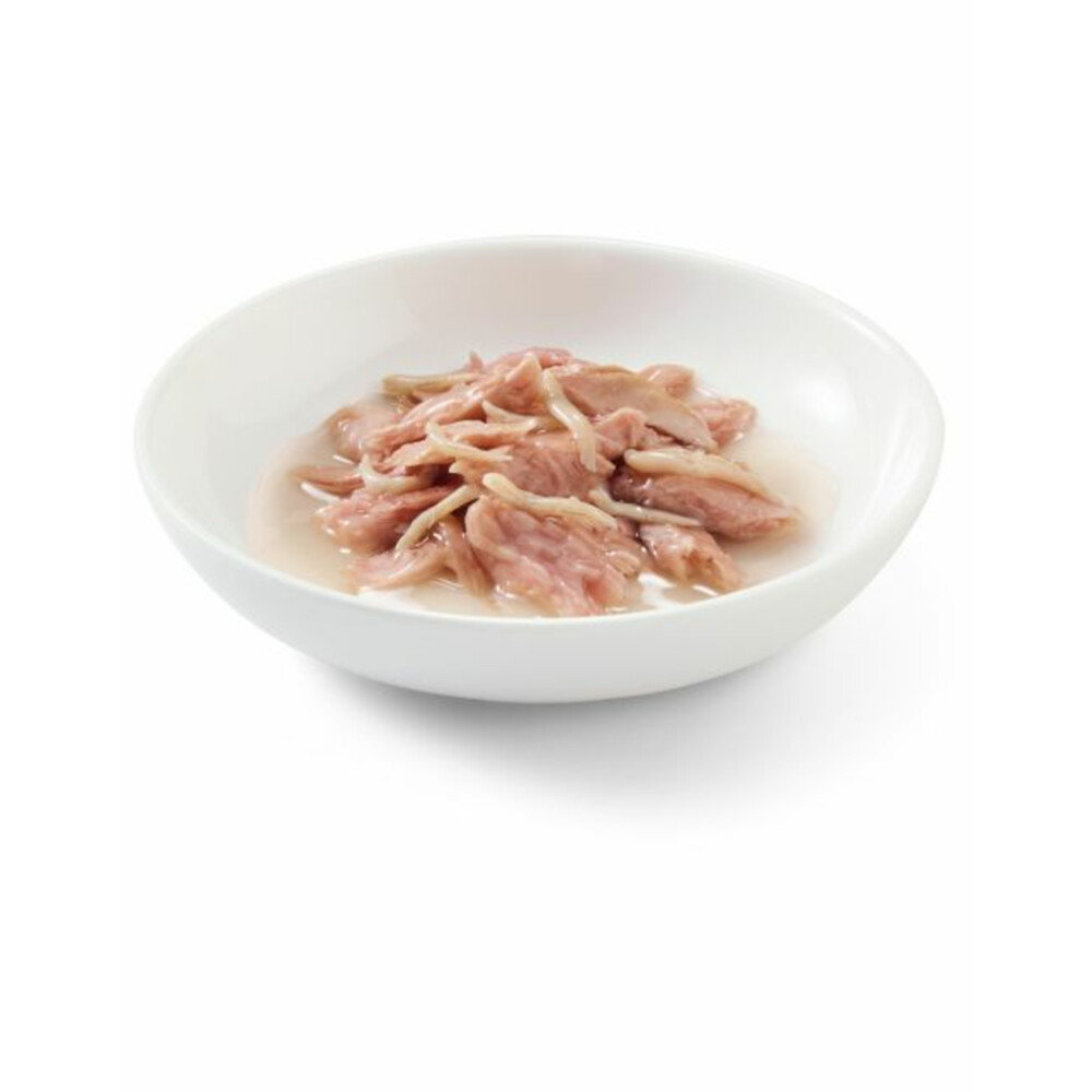 14x Schesir Kattenvoer Gekookte Tonijn en Witvis70 gr