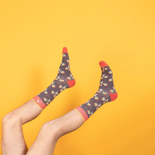 Chaussettes Felix & Danae noir