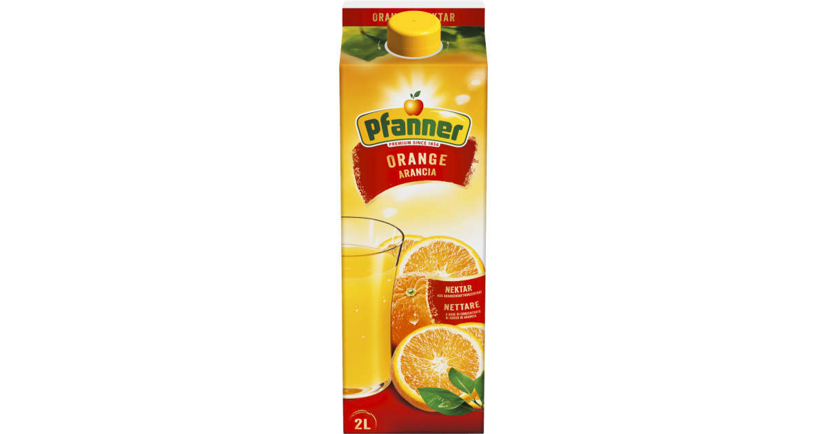 Pfanner Orange 50% 2,0 Liter (Einweg)